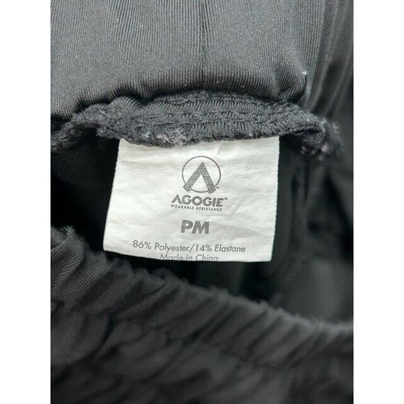 Agogie Womens Wearable Resistance Leggings +20 Weighted Cross-Fit Black Size PM - Picture 6 of 10